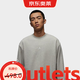 Jordan男子喬丹 飛人Logo  速干透氣 圓領(lǐng)套頭衫衛衣FV8625-050灰XL
