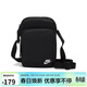 耐克NIKE中性單肩包小肩袋 HERITAGE 休閑包 DB0456-010黑小號