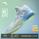 安踏KT3 Team籃球鞋男湯普森中幫彈力膠減震透氣防滑學(xué)生實(shí)戰運動(dòng)鞋子 【KT3 TEAM】紙莎白/淡粉藍-1 【新配色】 41 (255mm)