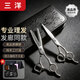 三洋理發(fā)剪刀專(zhuān)業(yè)美發(fā)工具套裝打薄剪劉海剪平剪牙剪理發(fā)店理發(fā)1963