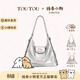 toutou2026線(xiàn)條小狗托特包雙肩包一包多用生日禮物送女友送禮 山泉粉-線(xiàn)條小狗