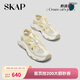 圣伽步（SKAP）涼鞋女士夏季厚底運動(dòng)包頭沙灘鞋