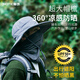 魔鐵（MOTIE）防曬帽男女戶(hù)外遮陽(yáng)帽夏季防曬面罩太陽(yáng)釣魚(yú)帽騎行口罩一體可拆