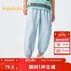 巴拉巴拉童裝男童褲子牛仔褲夏裝防蚊薄款大童天絲牛仔束腳褲208224108211