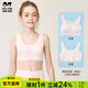 瑁恩·瑁愛(ài)（Mn·Mo）少女文胸兒童發(fā)育期二段內衣女童莫代爾小背心學(xué)生抹胸防凸點(diǎn) 萌新愿望(粉色) 清涼透氣 160 （80A 建議體重80-100斤）