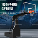 都格籃球架戶外可移動(dòng)式成人室外室內(nèi)可升降手電動(dòng)液壓比賽標(biāo)準(zhǔn)籃球框 豪華款仿液壓