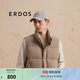 ERDOS 休閑風(fēng)鴨舌帽棒球帽戶(hù)外無(wú)染色質(zhì)感休閑男士帽子 無(wú)染羊絨色 55cm-57cm