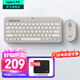 羅技（Logitech）PEBBLE 2 COMBO無(wú)線(xiàn)鍵鼠套裝 似K380+PEBBLE藍牙套裝 藍牙辦公75配列鍵盤(pán)靜音鼠標鵝卵石Mac ipad 2.4G+藍牙無(wú)線(xiàn)套裝【煙云灰】