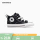 匡威（Converse）兒童鞋嬰童新款男女童魔術(shù)貼中幫帆布鞋A04826C-S-33 黑 25 【建議腳長(cháng)15.5cm】