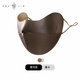 浙錦第1代100%真絲口罩夏季男女桑蠶絲防曬口罩防紫外線(xiàn)防風(fēng)防塵 第1代貓耳款—摩卡