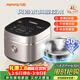 九陽(yáng)（Joyoung）【0涂層】太空系列4升家用容量3-4人無(wú)涂層微壓電飯煲電飯鍋低糖飯風(fēng)冷水潤膜不銹鋼內膽40N3