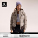 KAILAS凱樂(lè )石塔斯曼羽絨服女輕便保暖鵝絨戶(hù)外防風(fēng)連帽外套秋冬 浩渺灰 S