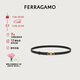 菲拉格慕（Ferragamo）女士黑色GANCINI腰帶 0675180_C  _ 90 女神節禮物送女友禮上加禮