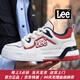 Lee男鞋春季新款潮鞋百搭時(shí)尚青少年內增高板鞋低幫防滑休閑運動(dòng)鞋男 藍色 41 【偏大/請拍小一碼】