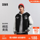 森馬（Semir）商場(chǎng)同款夾克男繡花棒球服情侶25春秋外套101125108121