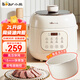 小熊（Bear）高壓鍋 電壓力鍋 家用壓力鍋升迷你電高壓電飯鍋小1-3人電飯煲高壓鍋多功能飯煲 YLB-A20X2微電腦控制升級款  2L