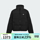 阿迪達斯（adidas）三葉草羽絨服女裝2025冬季新款運動(dòng)服保暖鴨絨面包服立領(lǐng)夾克外套 KC2659 /黑色 M