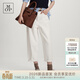 Marc O'Polo/MOP 2026春季新款時(shí)髦直筒休閑牛仔褲九分氣球褲女士褲子 白色100 27