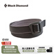 Black Diamond黑鉆戶(hù)外編織BD鉆石礦腰帶男士簡(jiǎn)約時(shí)尚百搭免打孔便捷調節褲帶 Black-D3I5 S
