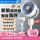 艾美特（AIRMATE）【小暴風(fēng)】空氣循環(huán)扇大風(fēng)量搖頭電風(fēng)扇家用臺式落地扇升級加高換氣輕音柔風(fēng)小風(fēng)扇 FA18-X115