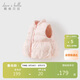 戴維貝拉兒童羽絨背心女童秋冬抗菌羽絨服女寶寶防水馬甲