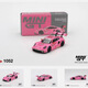 MINIGT 1:64 （現貨）粉恐龍1052 保時(shí)捷 911 GT3 R 合金汽車(chē)模型 粉色｜MGT01052-CH｜塑封紙盒包裝 現貨
