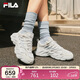 FILA 斐樂(lè )官方【楊冪同款】女鞋蕨草鞋2代老爹鞋秋季透氣休閑鞋運動(dòng)鞋