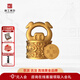 京工美作古法黃金吊墜 足金999 十二生肖本命年印章吊墜生日禮物 生肖豬 金重4g