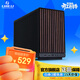 LIANLI聯(lián)力A3機箱 木頭版 360水冷桌面迷你mini小機箱MATX臺式機游戲電競 網(wǎng)孔散熱支持415mm長(cháng)顯卡 A3木頭版 機箱 黑色