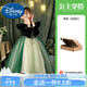 迪士尼（DISNEY）安娜公主裙秋冬款兒童女童冰雪奇緣Cos萬(wàn)圣節服裝生日衣服秋 長(cháng)袖安娜 110cm