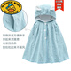 G.duck嬰幼兒披風(fēng)韓版春秋長(cháng)款兒童擋風(fēng)斗篷外出防風(fēng)寶寶包被男女童外套 藍色 春秋款 適合10-25度（總長(cháng)82左右） 90 0到5歲