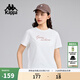 卡帕（Kappa）背靠背2026夏款運動(dòng)t恤女士休閑索羅娜短袖圓領(lǐng)體恤上衣K0F42TD41 【萊賽爾/云感柔滑/抑菌抗皺】白色 L （推薦尺碼170/88A）