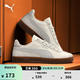 彪馬（PUMA）德訓鞋|經(jīng)典復古T頭鞋男女冬休閑低幫板鞋CLUB401515 米白色-灰色-08 37.5