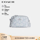 蔻馳（COACH）【品牌直供】女士JAMIE迷你單肩斜挎相機包藍色CBL94禮物