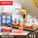金灶（KAMJOVE） 全智能自動(dòng)上水電熱水壺玻璃燒水壺保溫泡茶電茶壺高硼硅玻璃電茶爐燒水器自動(dòng)上水 0.8L G9（20*37cm）豎版按鍵