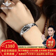 歐品客瑞士認證品牌手表女簡(jiǎn)約氣質(zhì)女士手表鎢鋼小巧石英表高檔鑲鉆女表 歐品客-3242-銀黑色女