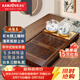 金灶（KAMJOVE）雞翅木實(shí)木茶具套裝燒水壺茶具茶盤(pán)套裝茶臺燒水壺一體式 K-185 搭配H9茶爐
