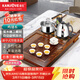 金灶（KAMJOVE）雞翅木茶盤(pán)套裝全自動(dòng)上水電茶壺茶盤(pán)套裝功夫茶具組合茶臺 K-220 搭配K9、茶具、茶渣桶 1個(gè)