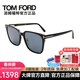 湯姆.福特（TOM FORD）男女款墨鏡黑色鏡框墨灰色鏡片太陽(yáng)鏡眼鏡0891K 01A 59MM