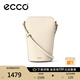 愛(ài)步（ECCO）【38女神節禮物】 單肩包女 水桶包輕奢磁扣斜跨包 壺型包9107786 石灰色910778690205 均碼