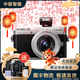 松下（Panasonic） GF5 6 7 8 9 GX85 GX9 二手數碼微單相機 vlog相機 松下 GF9+12-32mm黑色 95成新