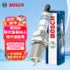 博世（BOSCH）雙鉑金火花塞6544四支現代途勝斯巴魯森林人力獅御風(fēng)P16奔馳SLK55