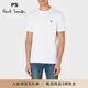 PS Paul Smith【經(jīng)典款】斑馬刺繡圓領(lǐng)情侶裝T恤禮物 白色 XL  (185/100A)
