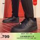 耐克空軍一號男子平底運動(dòng)鞋春膠底板鞋NIKE AIR FORCE 1 CW2288 001黑/黑 42