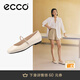 愛(ài)步（ECCO）芭蕾舞鞋女 時(shí)尚瑪麗珍方頭低跟淺口單鞋平底鞋 舞悅234333 冰白色23433301017 （羊皮革） 37