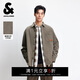 杰克·瓊斯（JACK&JONES） 男裝秋季襯衫針織燈芯絨略寬松日?？诖ㄇ陂L(cháng)袖上衣2253O3013