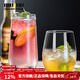 MUMUmojito莫吉托雞尾酒杯高級感調酒果汁杯ins風(fēng)家用冷飲玻璃水杯子 大號/矮胖款莫吉托杯【各1只】