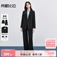 尚都比拉面試商務(wù)考公通勤西裝套裝女秋季垂感顯瘦西服外套休閑褲兩件套