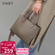 viney牛皮包包女包大容量手提包輕奢斜挎大包生日三八38女神節禮物