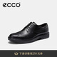 愛(ài)步（ECCO）商務(wù)皮鞋男 通勤正裝鞋德比鞋 都市倫敦系列525614 黑色41